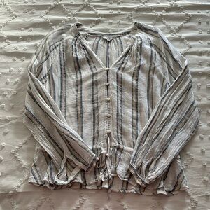 Rails long sleeve button shirt